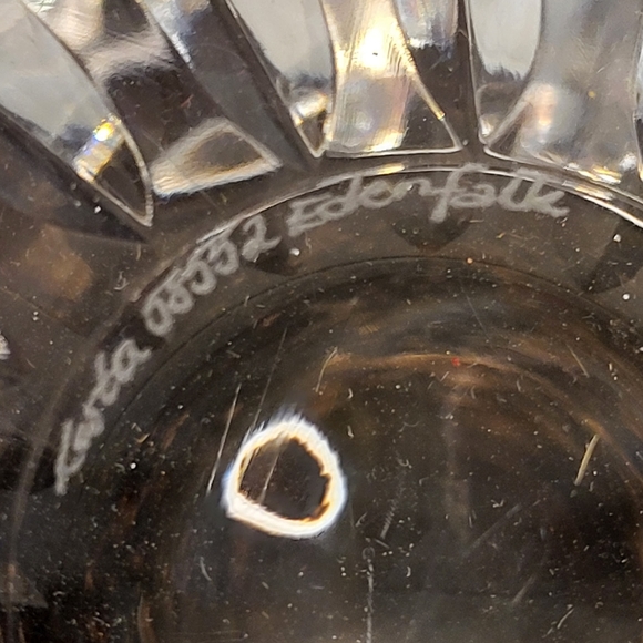 Beautiful Kosta Boda Bengt Edenfalk Universe 1986 Crystal Bowl Rare - Picture 9 of 11